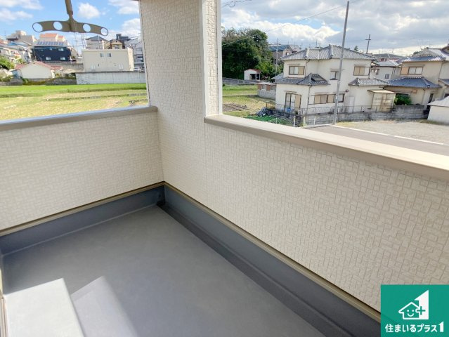 明石市大久保町谷八木　第6-1期　新築一戸建てのバルコニー|日当たりのよいバルコニー！お部屋が開放的に！