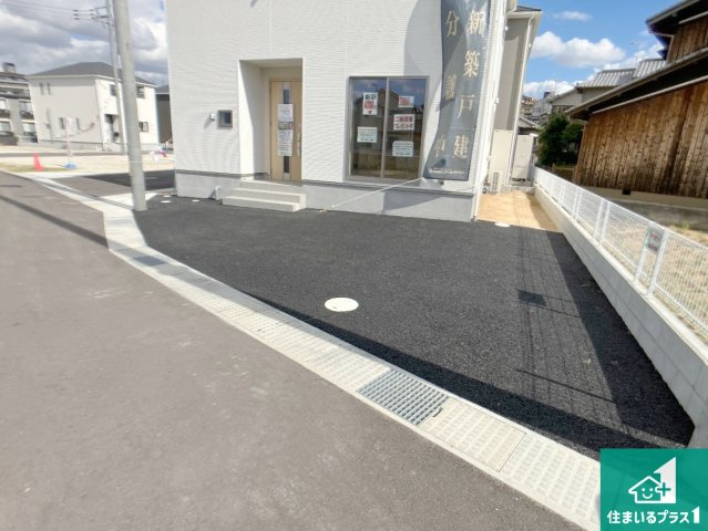 明石市大久保町谷八木　第6-1期　新築一戸建ての駐車場|駐車スペース！散水栓があるので、こまめに愛車を洗えます！