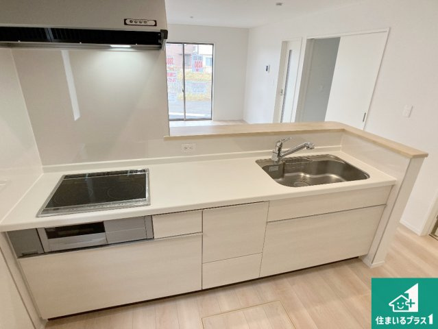 明石市大久保町谷八木　第6-1期　新築一戸建てのキッチン|現在建築中！落ち着いた街並みで新生活を始めることが出来そう！周辺の物件も併せてご紹介させて頂きます！