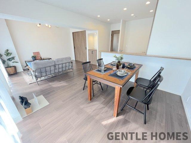 エバーライフ箱崎第2の居間・リビング|同社施工例の写真