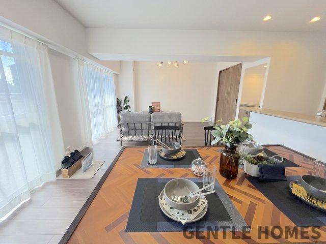 エバーライフ箱崎第2の居間・リビング|同社施工例の写真