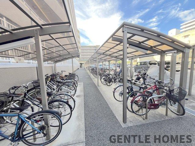 エバーライフ箱崎第2の駐輪場