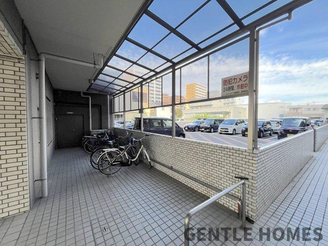 エバーライフ箱崎第2の駐輪場