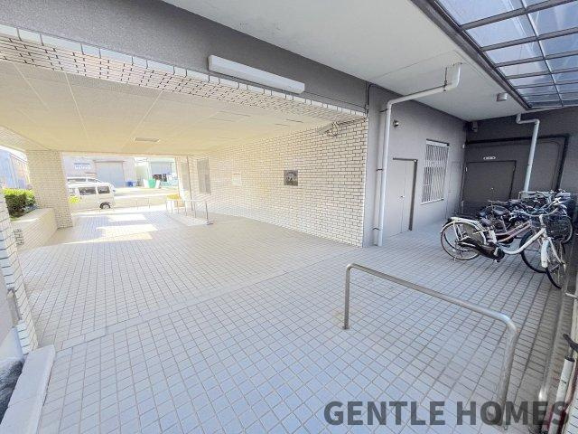 エバーライフ箱崎第2のエントランス