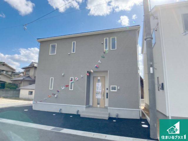 明石市大久保町谷八木　第6期　新築一戸建ての外観|安心の10年保証！外観を美しく保ち、雨水で汚れを落とします！気になることがありましたら、お気軽にお問い合わせください！