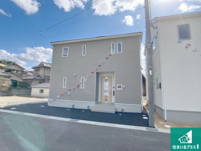 明石市大久保町谷八木　第6期　新築一戸建ての外観|安心の10年保証！外観を美しく保ち、雨水で汚れを落とします！気になることがありましたら、お気軽にお問い合わせください！