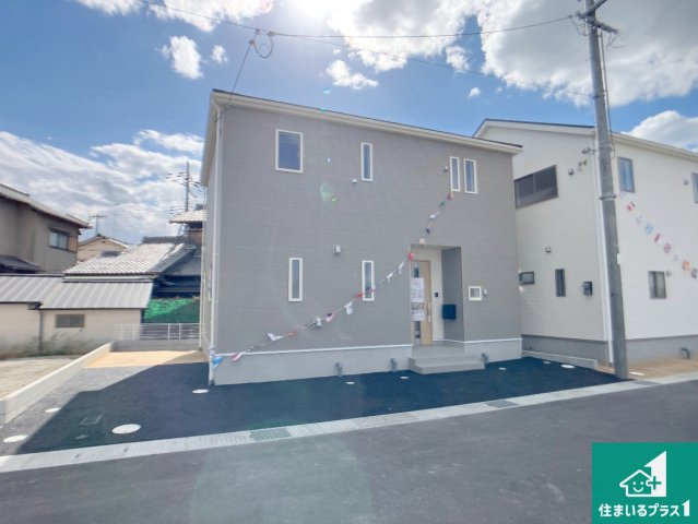 明石市大久保町谷八木　第6期　新築一戸建ての外観|安心の10年保証！外観を美しく保ち、雨水で汚れを落とします！気になることがありましたら、お気軽にお問い合わせください！