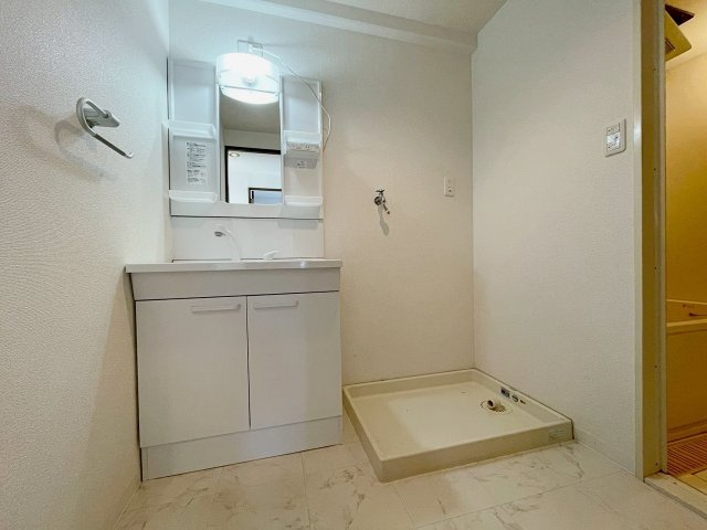 鈴彩館の洗面所