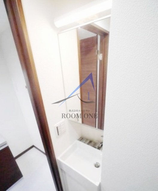 グランクオール川崎の洗面所|洗面台です。