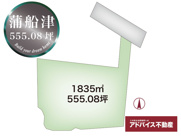 土地　柳川市　三橋町蒲船津37-4の画像