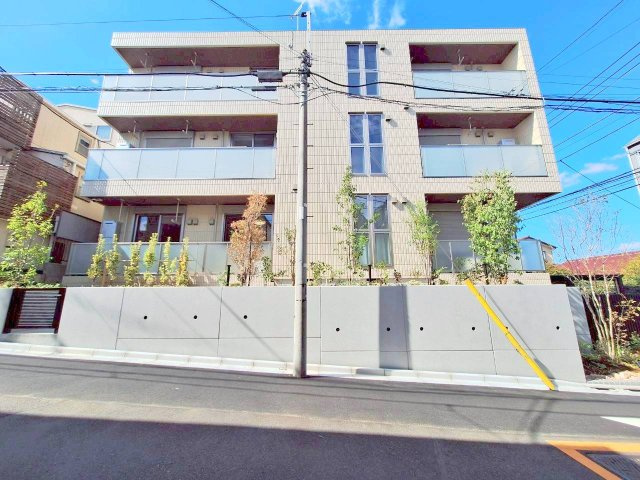 方南町アパートメントの外観パース