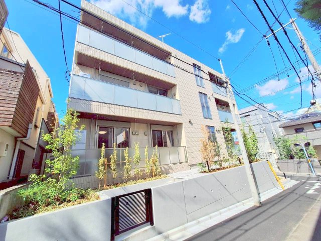 方南町アパートメントの外観パース