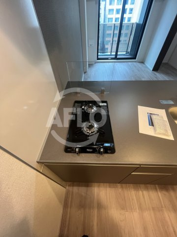 クレストコート堂島のキッチン|クレストコート堂島　二口コンロ