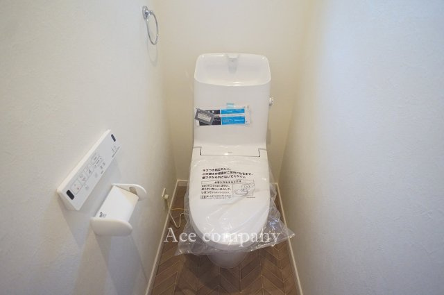 【トイレ】 | 平野区流町2丁目　【B号地/全2棟】 | 3階のシャワートイレです☆