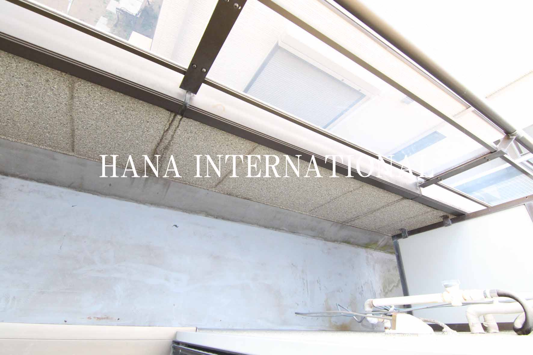 汀ハイツのバルコニー