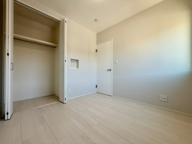 高知市一ツ橋町　新築一戸建ての洋室|全居室収納付きで、お部屋を広く使える設計