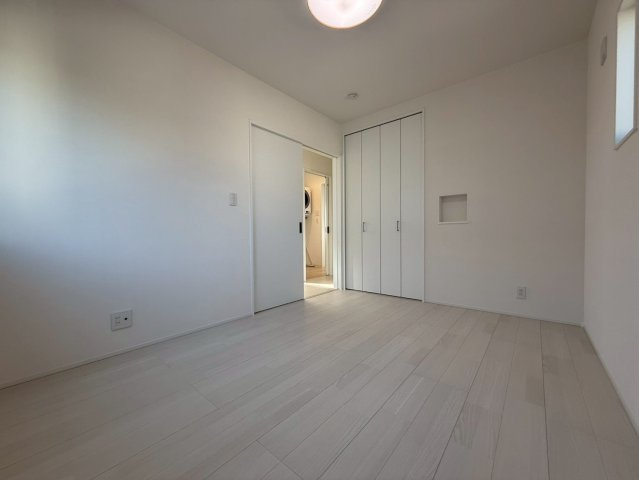 高知市一ツ橋町　新築一戸建ての洋室|家事動線にも配慮された実用的な間取りです。