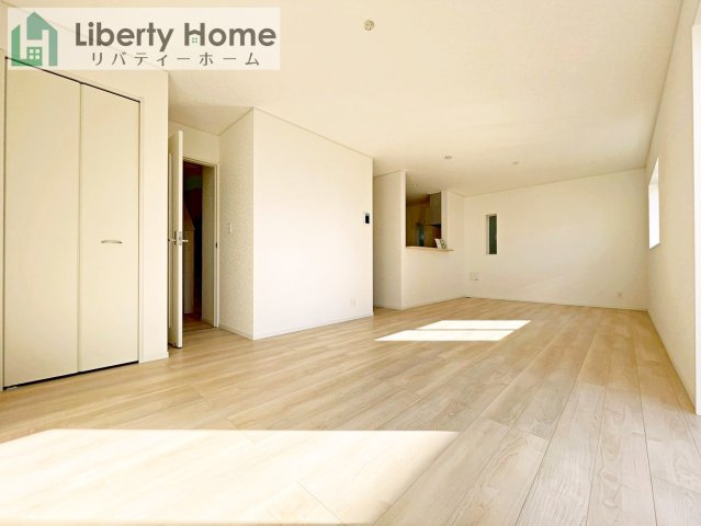 龍ケ崎市城ノ内第9　新築戸建　1号棟の居間・リビング