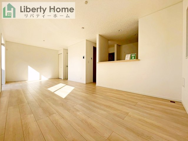 龍ケ崎市城ノ内第9　新築戸建　1号棟の居間・リビング