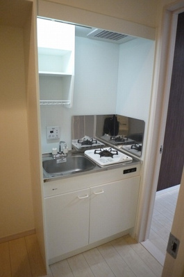 【キッチン】 | セレーノ金沢八景 | 1口ガスコンロキッチン