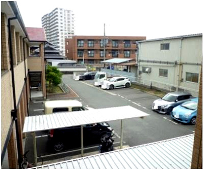【駐車場】 | ルーチェ3番館 | 駐車場に車を止められます