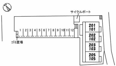 【区画図】 | シャーメゾンショコラ