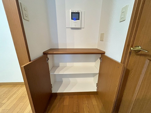 モントーレ久留米セントラルパークの収納|こまごまとしたものを収納できそうですね