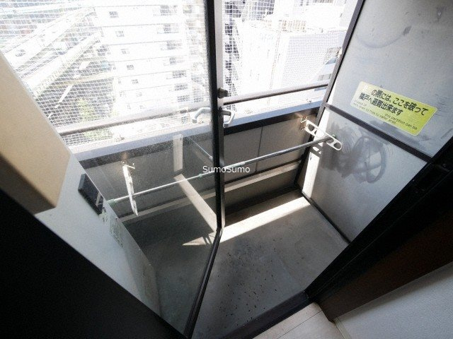 ミストラル本町ウエストのバルコニー|落ち着いた時間を過ごせるバルコニーです