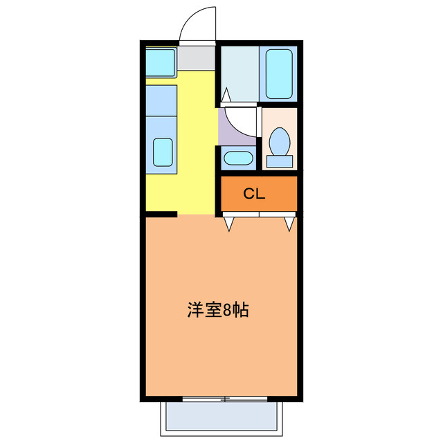 マテリア大内の間取り