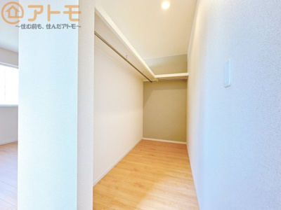 【収納】 | 駿河区向敷地四丁目4期　新築戸建　4号棟 | 収納家具を減らせる容量の大きなクローゼット♪