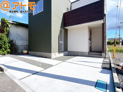 【駐車場】 | 駿河区向敷地四丁目4期　新築戸建　4号棟 | 2台の駐車スペースです♪