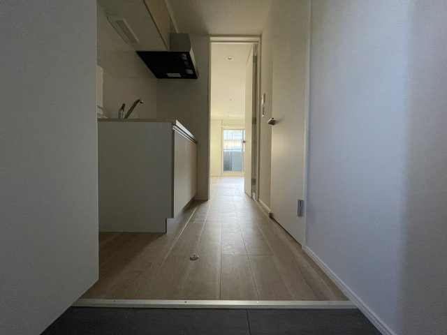 府中市分梅町４丁目のアパートの玄関