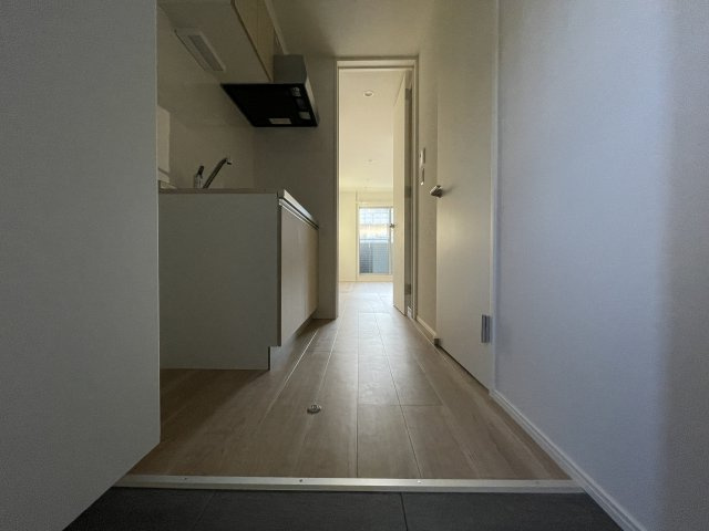 府中市分梅町４丁目のアパートの玄関