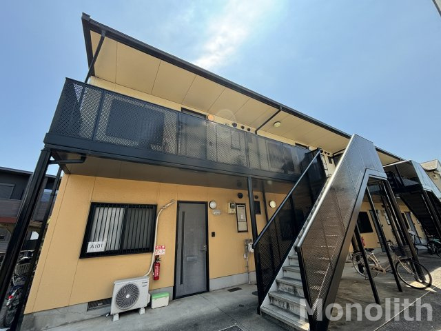 フレグランスガーデンB棟の外観