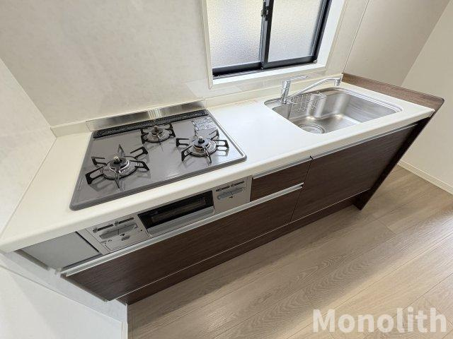 フレグランスガーデンB棟のキッチン