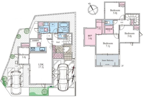 磯子区田中2丁目新築戸建の画像