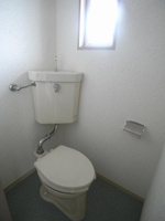 トイレも窓付