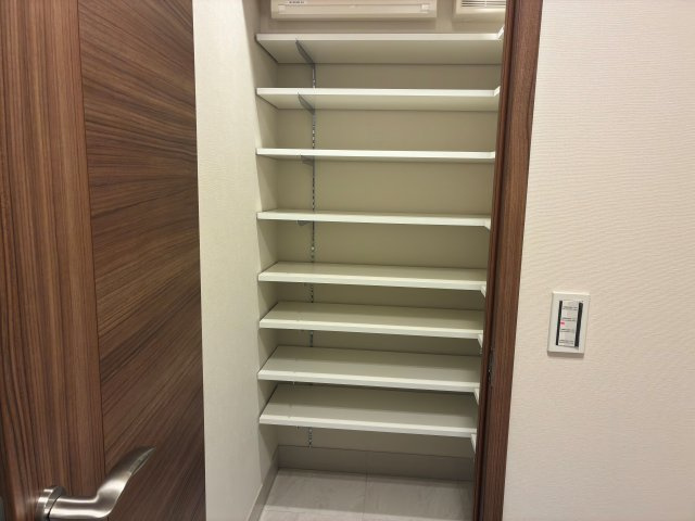 ドレッセＷＩＳＥたまプラーザＢ棟の玄関|シューズインクローゼット