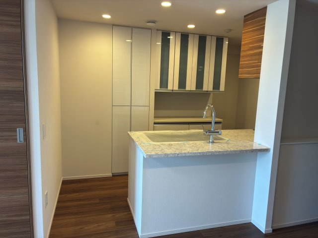 ドレッセＷＩＳＥたまプラーザＢ棟のキッチン