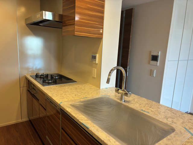 ドレッセＷＩＳＥたまプラーザＢ棟のキッチン