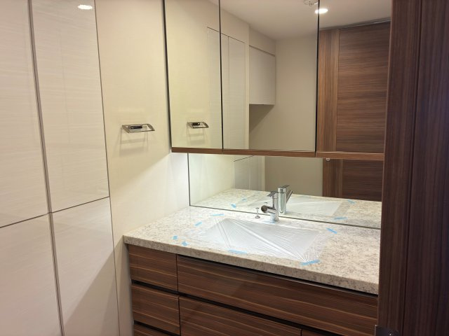 ドレッセＷＩＳＥたまプラーザＢ棟の洗面所