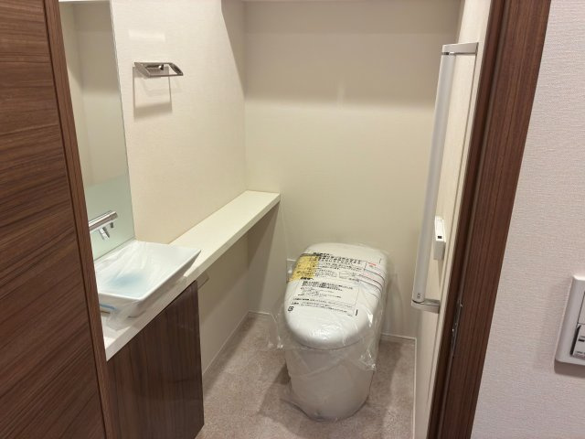 ドレッセＷＩＳＥたまプラーザＢ棟のトイレ