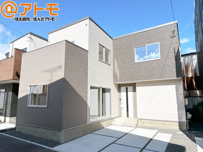 【外観】 | 駿河区向敷地四丁目4期　新築戸建　6号棟 | どっしりとした外観は安心感のあるマイホームを実感できますね♪