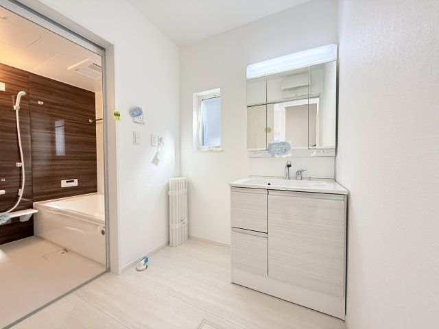 神戸市西区狩場台1丁目新築戸建の独立洗面台