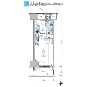 リヴシティ栄弐番館の間取り