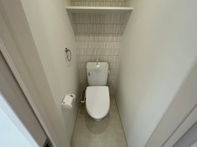 CBヴィレッタ津福駅前のトイレ|トイレもきれいです