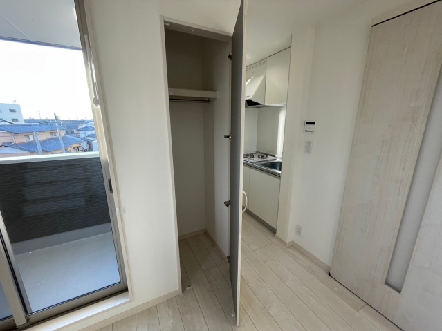 CBヴィレッタ津福駅前の収納|きれいな洋室です