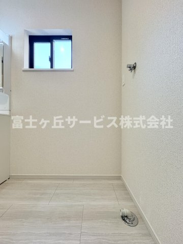 【ランドリースペース】 | 静岡市駿河区向敷地4丁目 4期 新築一戸建て 7号棟 | 洗濯機置き場です
