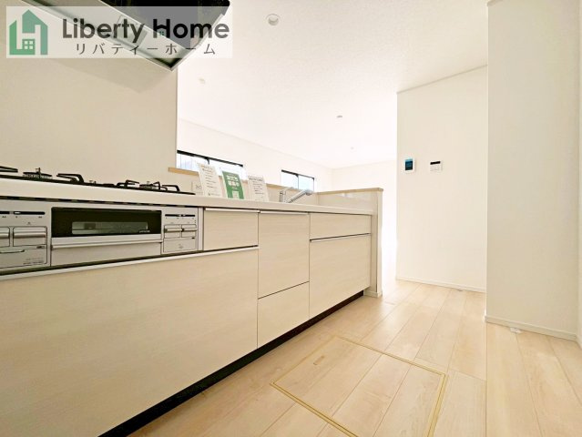 龍ケ崎市城ノ内第9　新築戸建　2号棟のキッチン