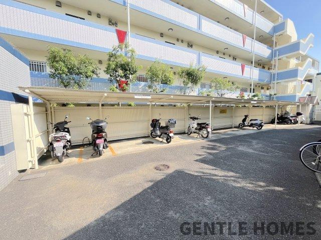 ロワールマンション青葉WESTの駐輪場